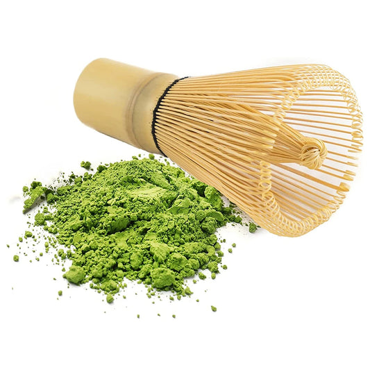 Traditioneller Matcha-Besen (Chasen)
Japanischer Matcha-Besen Bambus, Teewerkzeug für perfekten Grüntee (Matcha)